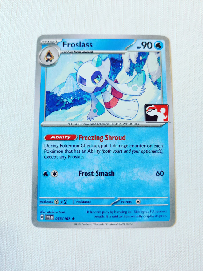 Froslass - Prize Pack Series 7