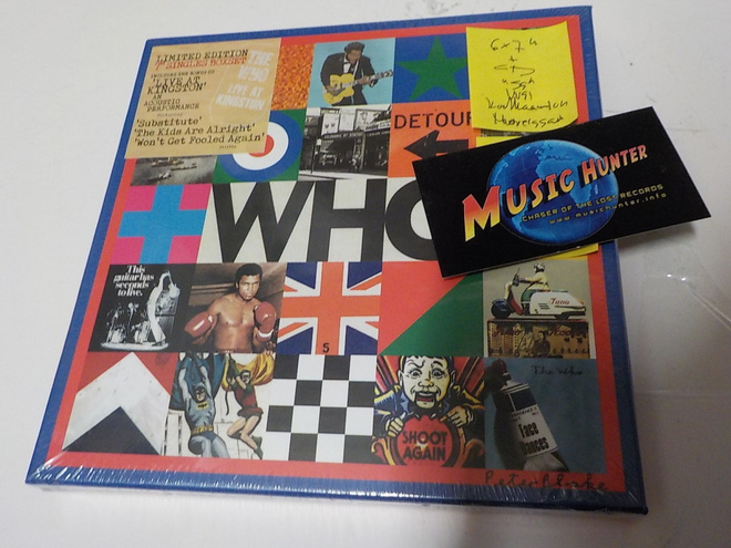 THE WHO - LIVE AT KINGSTON UUSI 6x7''+CD BOKSI