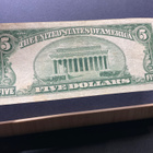 Federal Reserve Note 5 Dollars 1934 B - pikkukuva 4