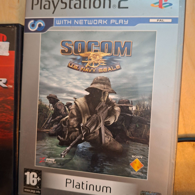 PS2 Socom US Navy Seals CIB