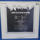 VENOM - CALM BEFORE THE STORM EX+/EX- NIMMARIT LP - pikkukuva 2
