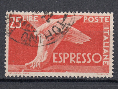 Italia 1947 Mi 718 Winged Foot