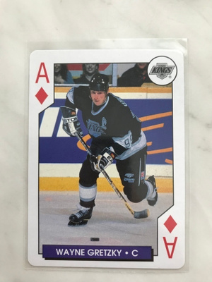 1995-96 NHL Aces Playing Cards Wayne Gretzky
