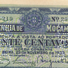 Mozambique 20 Centacos 1933 PR29 #397 - pikkukuva 1