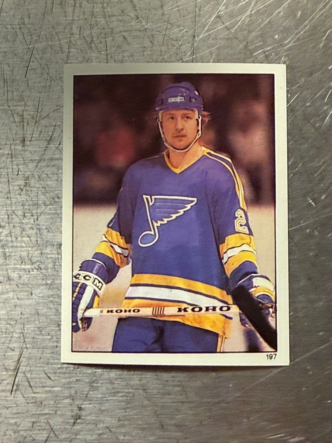 1982-83 Topps Stickers #197 Bernie Federko