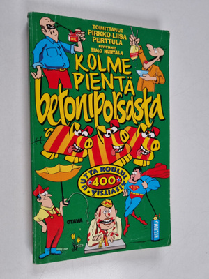 Kolme pientä betoniporsasta
