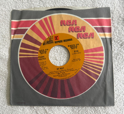 FRANK SINATRA - MY WAY / CYCLES 7" SINGLE