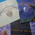 5 kpl Halloween aiheisia papereita - pikkukuva 2