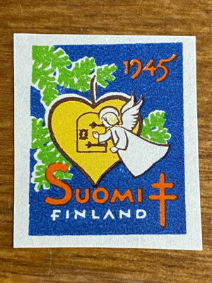 JOULUMERKKI 1945 I HAMMASTAMATON**