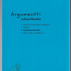 Ilmari Hirvonen: Argumentti 3, Yhteiskuntafilosofia - pikkukuva 2