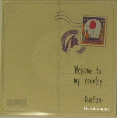 Brainstorm • Welcome To My Country PROMO CD-Single