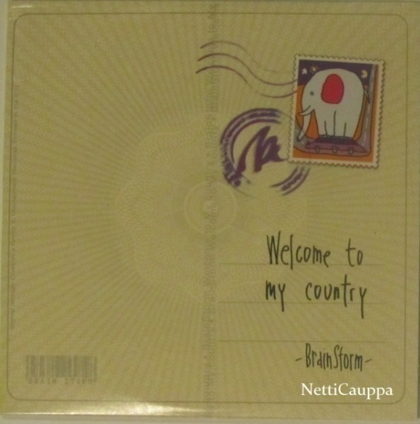 Brainstorm • Welcome To My Country PROMO CD-Single