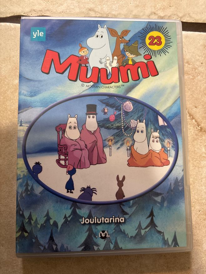 Muumi joulutarina DVD