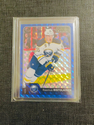 Rasmus Ristolainen - 16-17 Opc Platinum Royal Blue Cubes /99