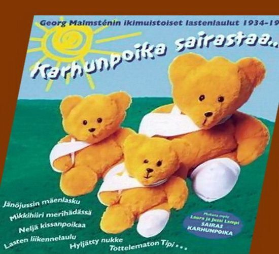 Georg Malmsten - Karhunpoika sairastaa (Tupla-CD)