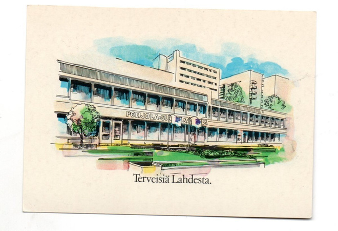 Lahti:  Vapaudenkatu 12 sisäpiha