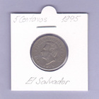 El Salvador 5 Centavos v.1975 KM#149 - pikkukuva 1
