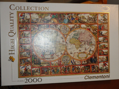 Kartta palapeli 2000 palaa