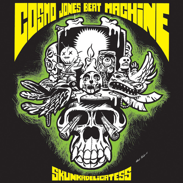 Cosmo Jones Beat Machine - Skunkadelicatess (CD) HYVÄ KUNTO!