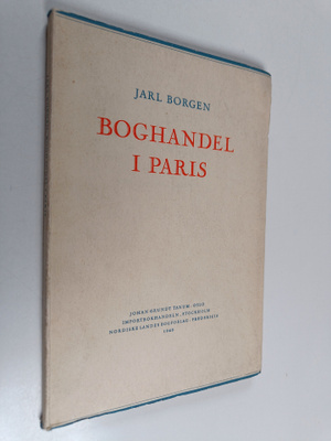 Jarl Borgen : Boghandel i Paris
