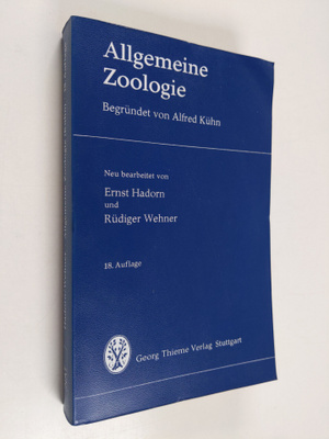 Ernst Hadorn ym. : Allgemeine Zoologie