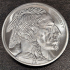 1 oz 999 Hopea raha Intiaani / Buffalo - pikkukuva 1