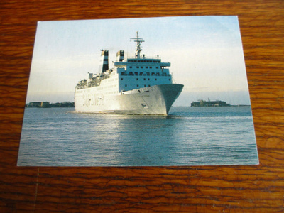 laiva pk ms silja star helsinki leima ja turku navire 1984