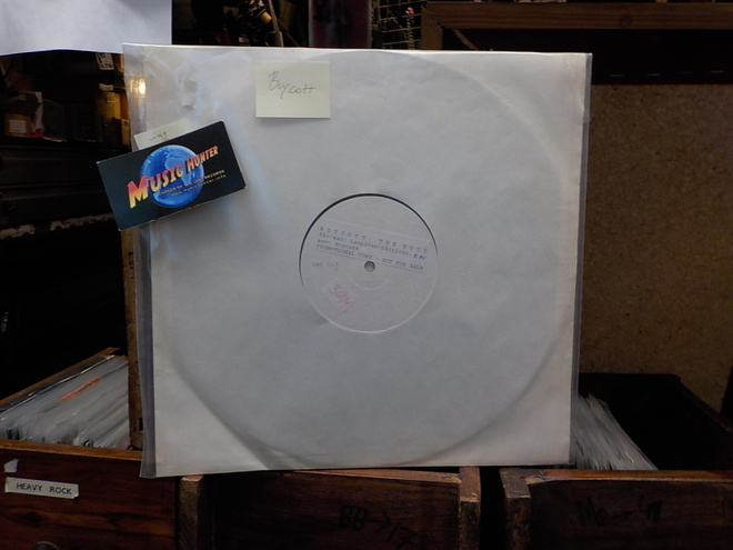 BOYCOTT - THE EDGE EX 12" koelevy VERY RARE