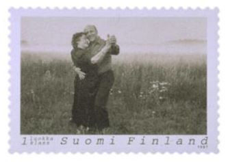 postimerkki ** Tango tai omakuva - erilaisia ikimerkkejä