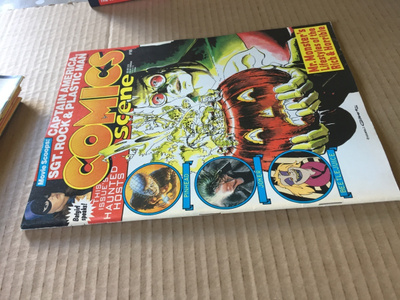COMICS SCENE 10/1989 HYVÄ