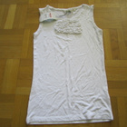 Zalekua tyttöjen valkoinen toppi koko 152 cm - pikkukuva 1