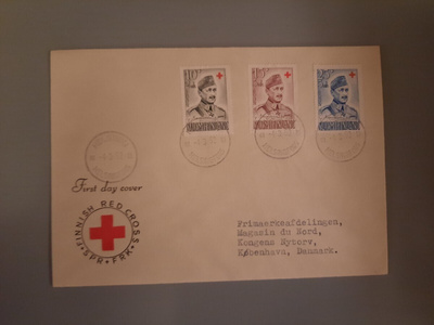 FDC Suomi 1952 PR Mannerheim