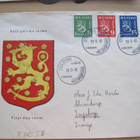 Malli 30:n (3 arvoa) FDC-kuori 1948 - pikkukuva 1