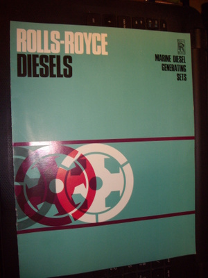 ROLLS-ROYCE DIESELS ( vanha venemoottori-esite )