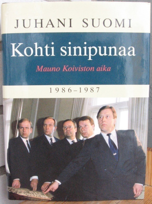 Juhani Suomi: Kohti sinipunaa, Otava 2008. 1p. 459 s.