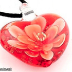 975 .. Murano Kaunis Lampwork Taidelasi .. Kaulakoru - pikkukuva 1