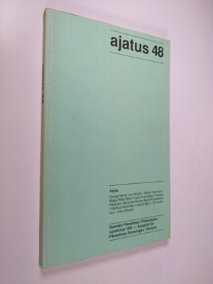 Ajatus 48 : filosofisen yhdistyksen vuosikirja