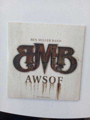 CD BEN MILLER BAND - AWSOF Tour Edition ( Sis.postikulut )