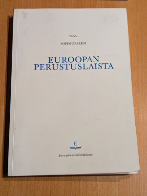 Ehdotus sopimukseksi Euroopan perustuslaista