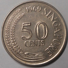 Singapore. 50 cents 1969. - pikkukuva 1