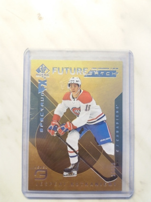 2018-19 SP Authentic Future Watch Spectrum FX Kotkaniemi /50
