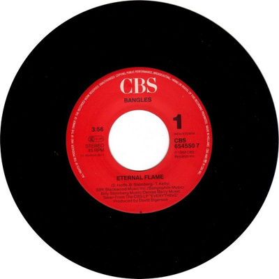 Bangles: Eternal Flame 7"