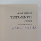 Hannu Mäkelä ym. : Testamentti : mietteitä (signeerattu) - pikkukuva 3