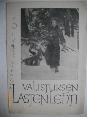 Valistuksen lastenlehti Nro 5/1953