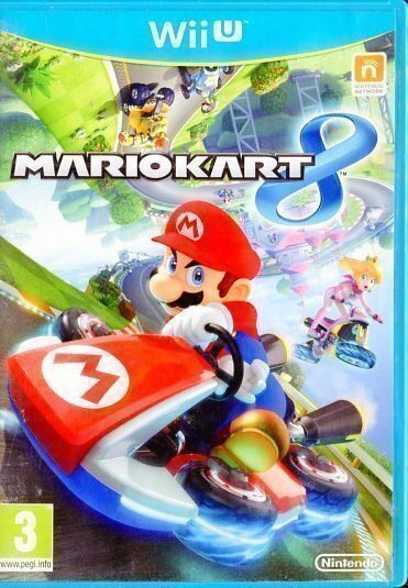 * Mario Kart 8 + 5 Korttia Uusia Wii U  PAL MIB Lue Kuvaus