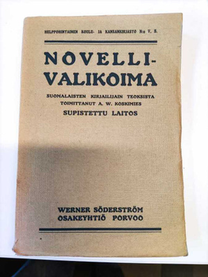 Novellivalikoima : Suomalaisten kirjailijain teoksista 1909