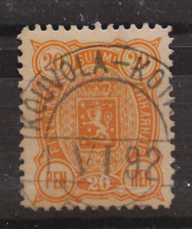 # 23528 # Kouvila-Kotka Finland 1.VI.92 - M-89 20p loisto