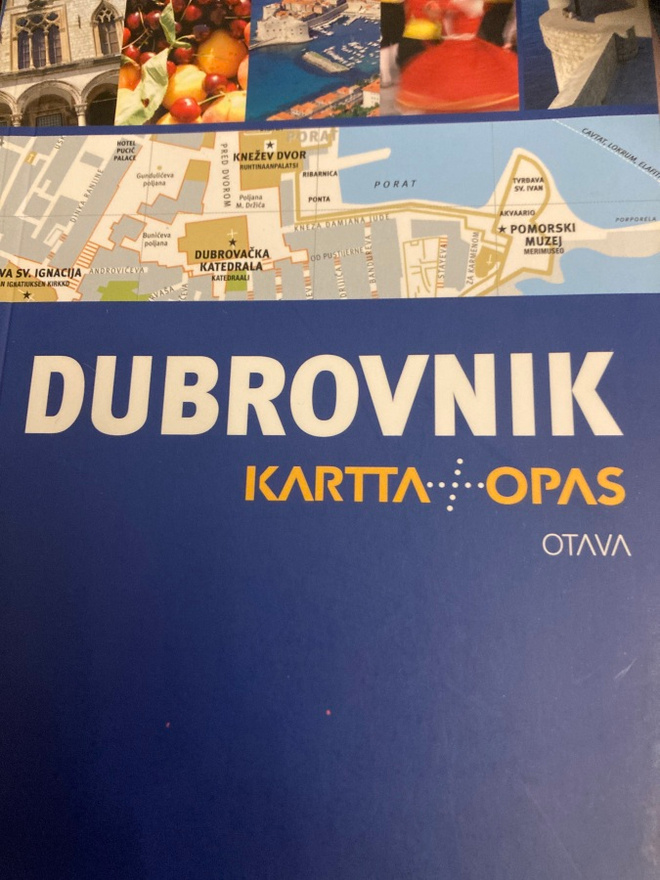DUBROVNIK KARTTA/OPAS
