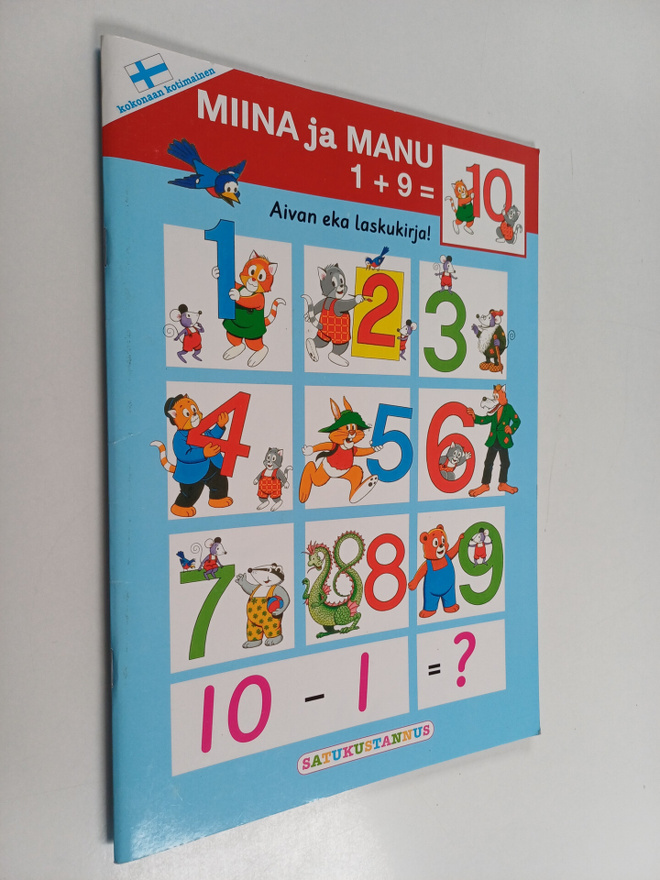 Essi Niemenmaa : Miina ja Manu 1 + 9 = 10 : aivan eka las...