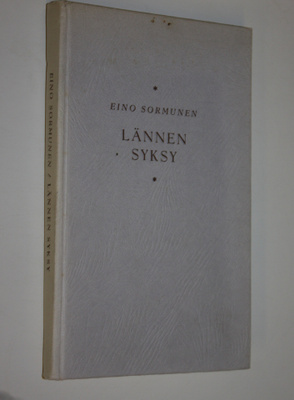 Eino Sormunen : Lännen syksy